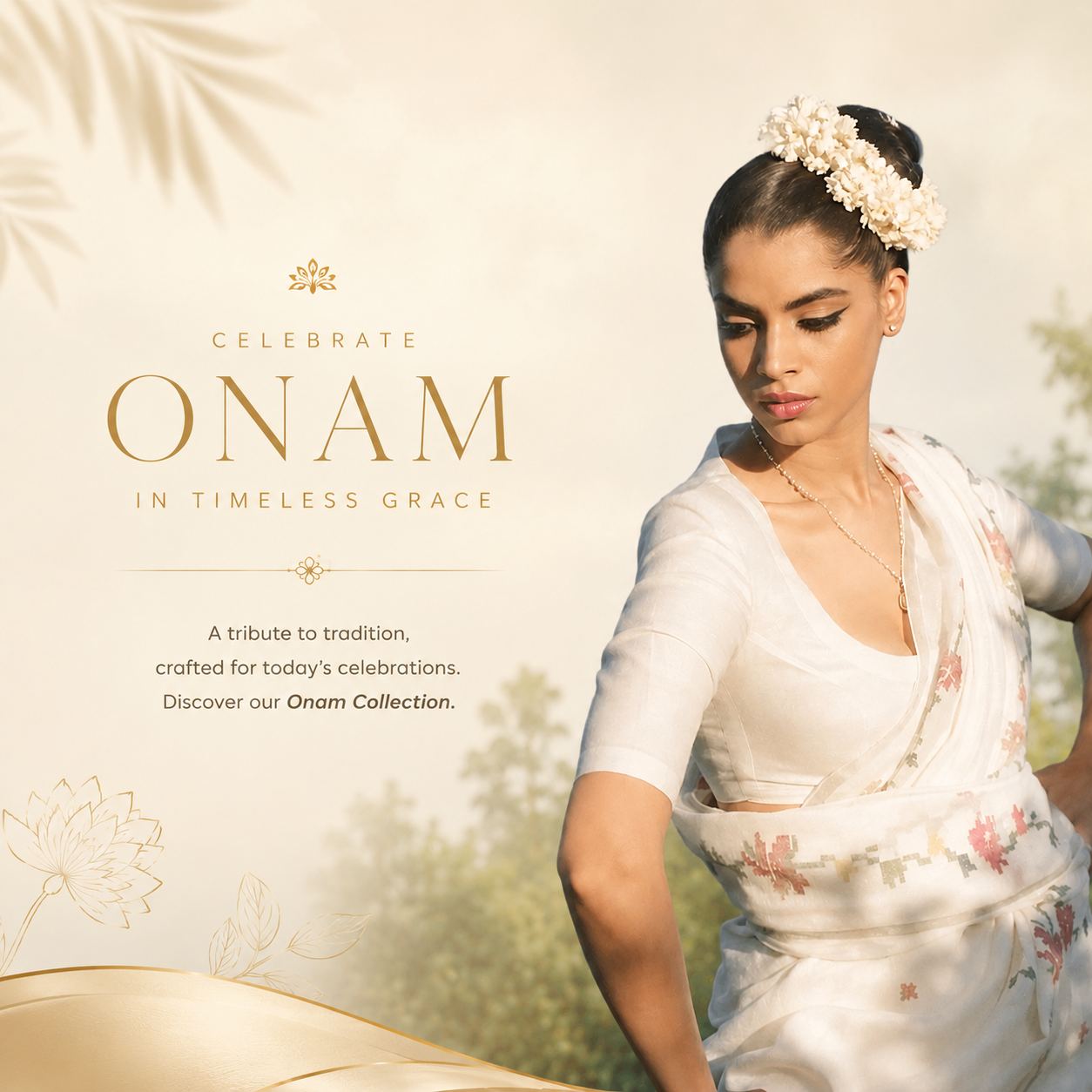 Celebrate Onam in timeless grace — Suvorya Onam Collection